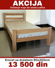 Učitaj sliku AKCIJA Krevet sa Dušekom
